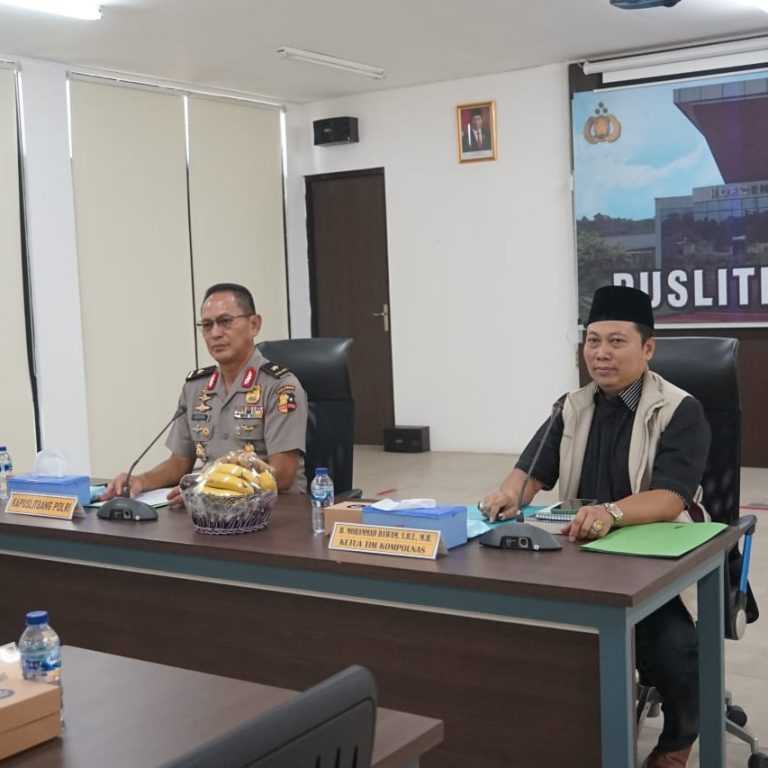 Kompolnas Lakukan Visitasi Dan Apresiasi Inovasi Puslitbang Polri