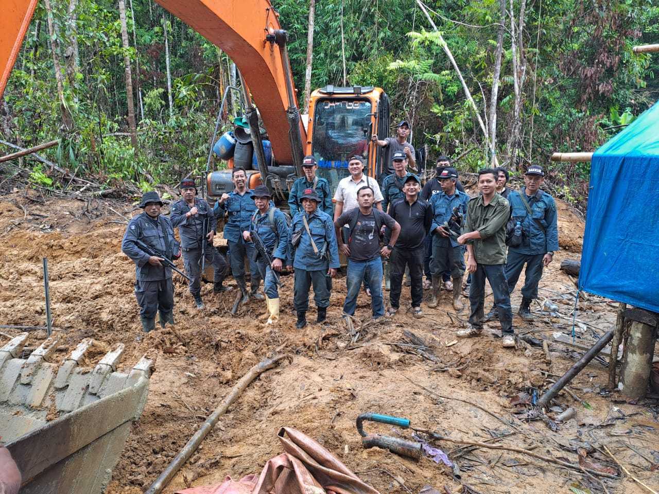 Diduga Sebagai Pemodal PETI, Kejari Tolitoli Bersama Gakkum KLHK Tangkap dan Penjarakan IM di Hutan Lindung Salungan