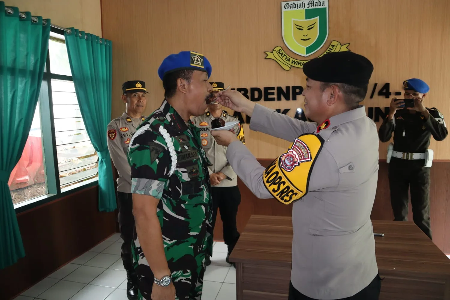 Polisi Geruduk Denpom III/4-1 Lebak